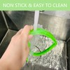 YOLCAR Food Grade Silicone Egg Rings, 4 Pack Egg Ring