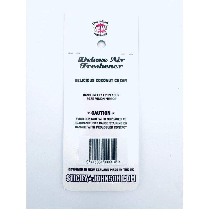 Sticky Johnson Air Freshener – Long-Lasting Fragrance for Car, Home