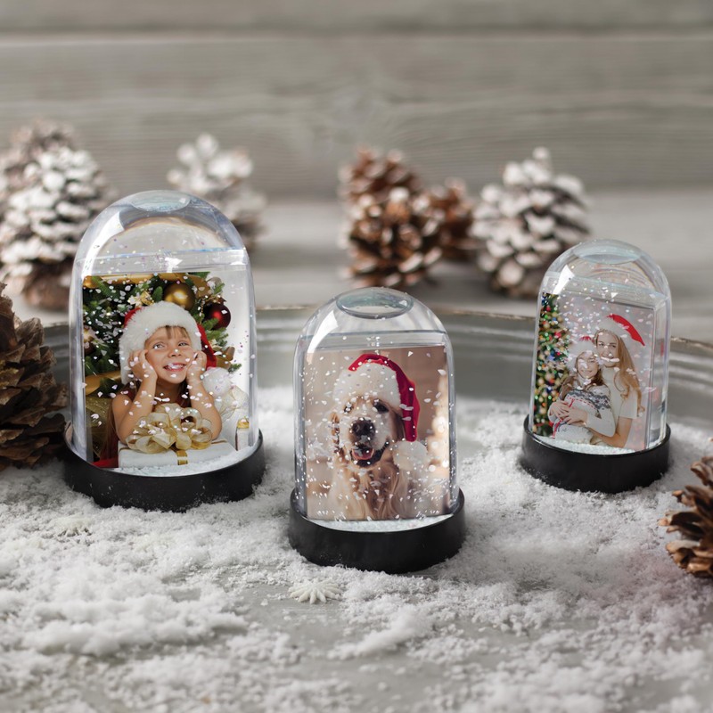 Neil Enterprises Inc. 1.75" x 2.75" Clear Vertical Photo Snow