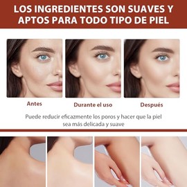 Exfoliante Corporal, 2PCS Exfoliante Corporal, Exfoliante Facial, Gel Exfoliante Purificante para Eliminar Las Impurezas Más Profundas de La Piel para