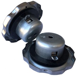 2pc GX390 Gas Cap for Honda GX340 Chrome Fuel Tank Engine Motor GX120 GX160 GX200 GX240 GX270