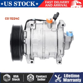 Unbranded Air Conditioning A/C Compressor 639362 CO 11224C For 08-2012 Honda Accord 2.4L