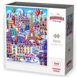 Paris by Boardwalk - Personal Puzzle - 210 Piece