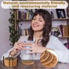 Coasters Cork Wood Pack of 8 Coasters Glasses, Cork Coasters