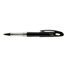 Pentel Tradio Felt-Tipped Pen Varnished White Body/Black Ink