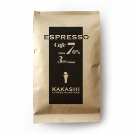 Espresso Coffee Beans Cafe 7, 70% Arabica & 30% Robusta Blend, For Latte Espresso (300g, Extra Fine Grind, Roasted After Order)