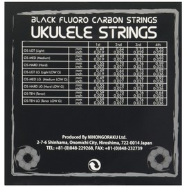 Orcas Ukulele String Set OS-MED (Medium Gauge Soprano Concert)