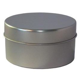Hanna Aluminium Tin Cans 90 ml with Slip-On Lid Pack of 10