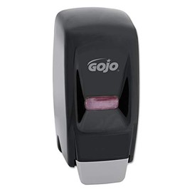 GOJO 9033 Bag-in-Box Liquid Soap Dispenser 800-ml, 5 3/4w x 5 1/2d x 11 1/8h, Black