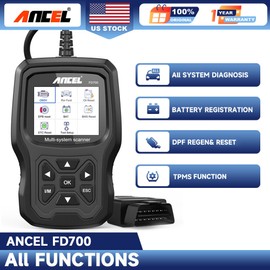 Ancel FD700 Fits for Ford Lincoln Mercury All System OBD2 Diagnostic Scanner ABS