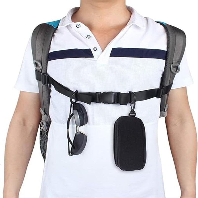 YQkangzhu 2 Pcs Adjustable Backpack Chest Straps, Heavy Duty Backpack