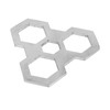 Campfire Grill Tripod Board Stainless Steel Campfire Support Plate with