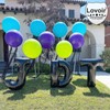 Lovoir 40 Inch Large Black Letter A Mylar Balloons for