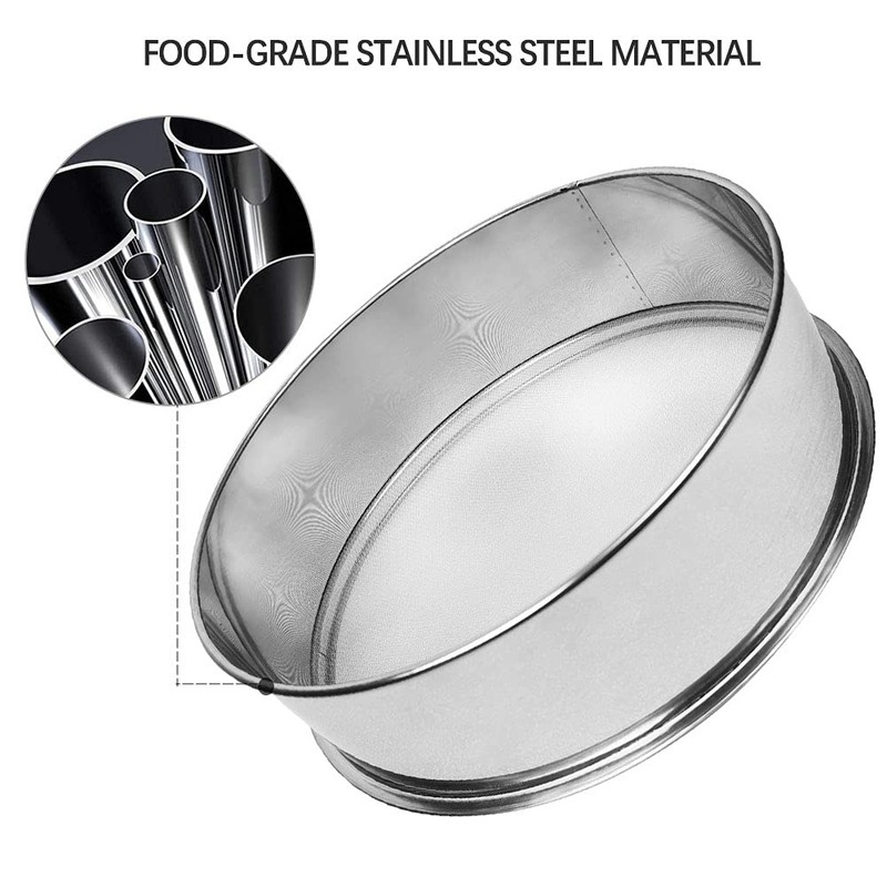 Sidasu Vibrating Sifter Mesh Screen 60 Mesh Stainless Steel Vibrating