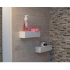 Modern 12" Ceramic Shampoo Shelf Tile