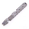 Titanium Pry Bar Crowbar Nail Puller Outdoor Survival With Pocket