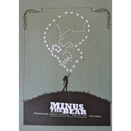 Minus the Bear - Live at Sasquatch Music Festival 2007 - Concert Tour Poster - 10"x14"