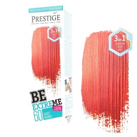 Be Extreme Halb-Dauerhafter Haar-Toner-Farbe 60 Crazy Orange - Ohne von Ammoniak, Ohne von Parabene und PPD