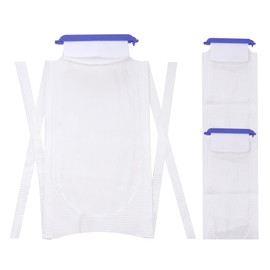 Pallesen Refillable Ice Bags with Clamp Closure (Pack of 2) Large – Disposable Easy Filling Hospital Icepack with Soft Outer Covering and Leak Resistant Inner Layer