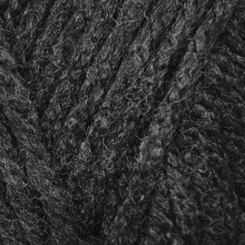 King Cole 643552 Big Value Super Chunky Charcoal Yarn - 81M, 100g