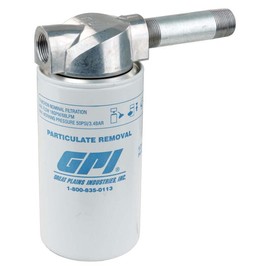 GPI - 18 GPM, 10 Micron Particulate Filter Kit with 3/4-inch NPT Aluminum Adapter (GPI Genuine Accessory 129500-06)