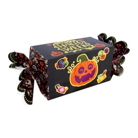 Paquete Caja Tipo Dulce Halloween Dos Diseños (24 pzs) Día de Muertos, Fiestas, Regalos, Dulcero