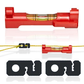 Professional Line Spirit Level and Cord Tensioner Set for Chalk Line Masonry Line / Masonry Work, Plaster Work | Professional and Hobby Craftsmen