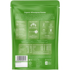 Naturya Organic Wheatgrass Powder, 200g – Nutrient-Rich Superfood Powder