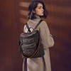 Shrrie Backpack Purse for Women Leather Backpack Fashion Designer Travel