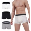 AIRCUTE Men Urine Incontinence Underwear Fly Front Opening Absorbent Leak