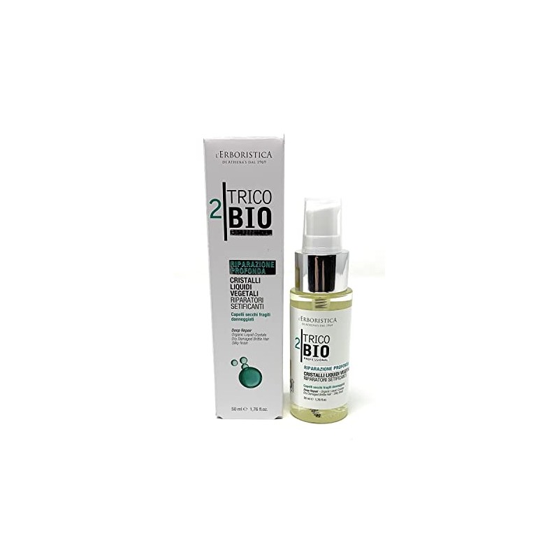 L'Erboristica Tricco Organic Crystal Oil Repair for Dry and Damaged