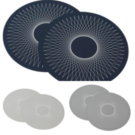 이코리브 원형 실리콘 인덕션 보호매트 2P 20CM 기스방지 Ikoriv Round Silicone Induction Protector Mat 2P 20CM Scratch Prevention