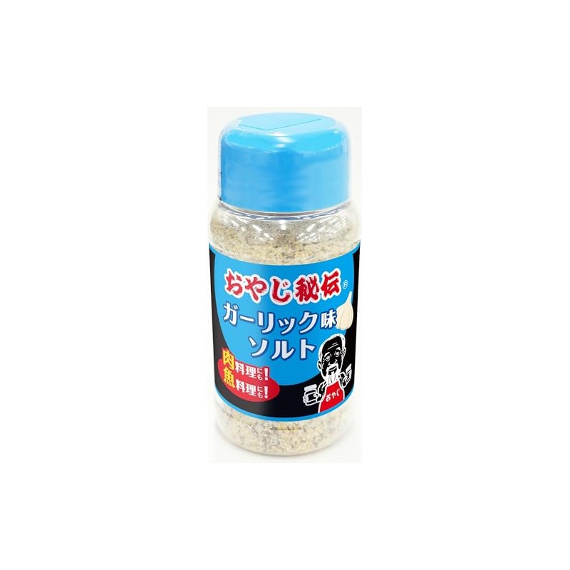 Food Label Oyaji Secret Garlic Salt, 4.6 oz (130 g)