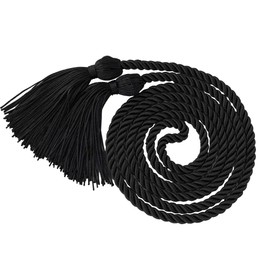 (Black) - GraduationMall Graduation Honour Cord 170cm Black