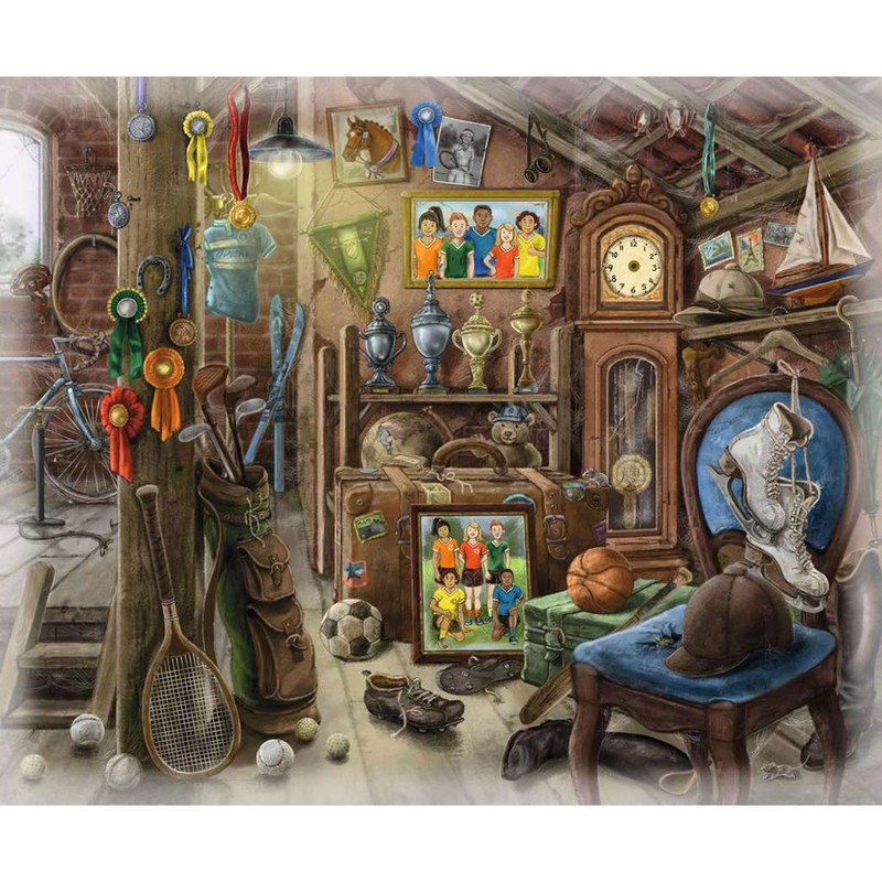 Ravensburger Exit Puzzle 16881, Im Gutshaus Dachboden, 99 Pieces Puzzle