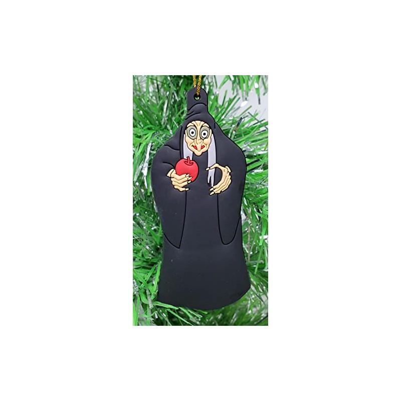 Snow White Evil Queen Witch Ornament (Unique Shatterproof Design)