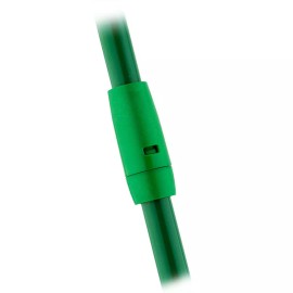 Libman 2 Piece Steel Handle Angle Broom and Dustpan Green Steel Handle