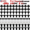 US 100 Car Body Plastic Trim Retainer Fastener Clips Push