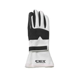 FET [Asahi Rise] FET Sport Glove Racing Glove 3D WH/BL S [Item Number] FT3DGL1