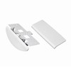 MIRTUX Liebherr Compatible Fridge Door Handle Kit | Replacement Part