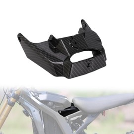 CHANGCHENG Surron Battery Lock Cover Sur Ron Battery Compartment Protect Carbon Fiber Pattern for SurRon Light Bee X/S Electric Dirt Bike