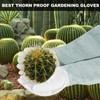 1 Pair Long Gardening-Gloves Women/Men-Thorn proof Rose Pruning Heavy Duty