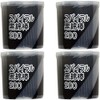 [Bulk Purchase] Spiral Black Cotton Swabs, Pack of 200 [x4]
