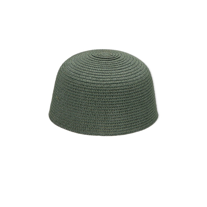 Sterntaler Unisex Baseball Cap Straw Baseball Cap, dark green