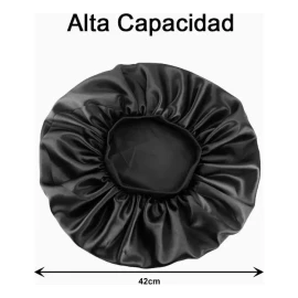 2 Gorros De Satín Método Curly Para Dormir Banda Ajustable