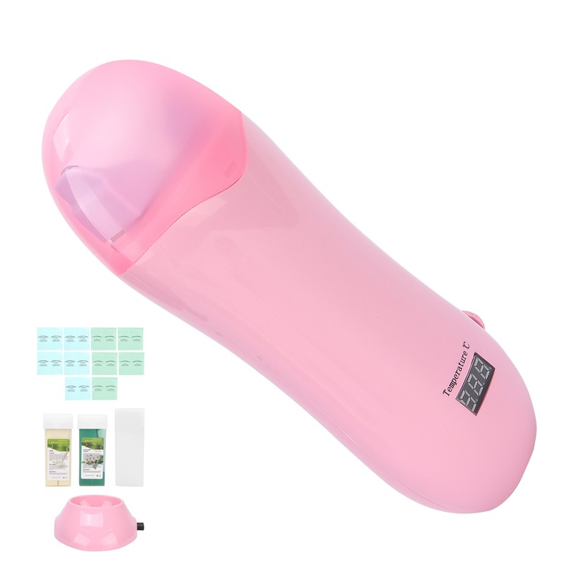 Hair Removal Waxing Roller Kit Milk Wax Aloe Vera Wax