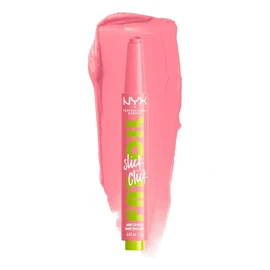 NYX Professional Makeup Fat Oil Slick Click | Brillo de Labios | Tono Clout Rosado 2g
