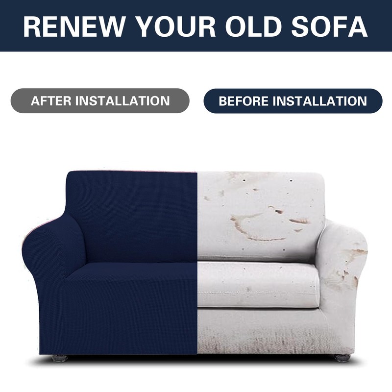 Cupuamon 2026 New Stretch Loveseat Sofa Slipcovers Couch Cover for