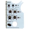 Lightweight Tick Remover Card with Magnifying Glass Pets Lice Catcher