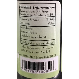 Best Botanicals Yarrow Flower Extract 1 oz.